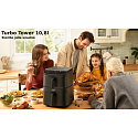 Cosori Turbo Tower horkovzdušná fritéza 10,8 L, keramika, černá
