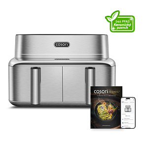 Cosori Iconic Dual chytrá horkovzdušná fritéza 8,6 L keramika