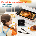 Cosori Dual Blaze TwinFry chytrá horkovzdušná fritéza10 L, keramika, bílá