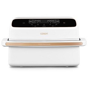 Cosori Dual Blaze Twin Fry Compact horkovzdušná fritéza 8,6 L, keramika, bílá