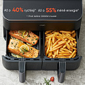 Cosori Dual Basket horkovzdušná fritéza 8,5 L, keramika
