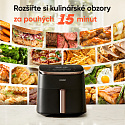 Cosori TurboBlaze Pro horkovzdušná fritéza 6L, keramika - černá