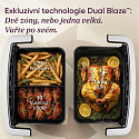 Cosori Dual Blaze Twin Fry Compact horkovzdušná fritéza 8,6 L, keramika, bílá