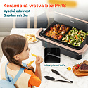 Cosori Dual Blaze TwinFry chytrá horkovzdušná fritéza 10 L, keramika, černá