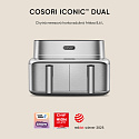 Cosori Iconic Dual chytrá horkovzdušná fritéza 8,6 L keramika