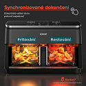 Cosori Dual Basket horkovzdušná fritéza 8,5 L, keramika