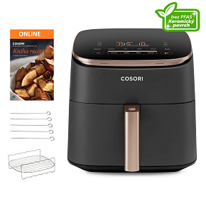 Cosori TurboBlaze Pro horkovzdušná fritéza 6L, keramika - černá